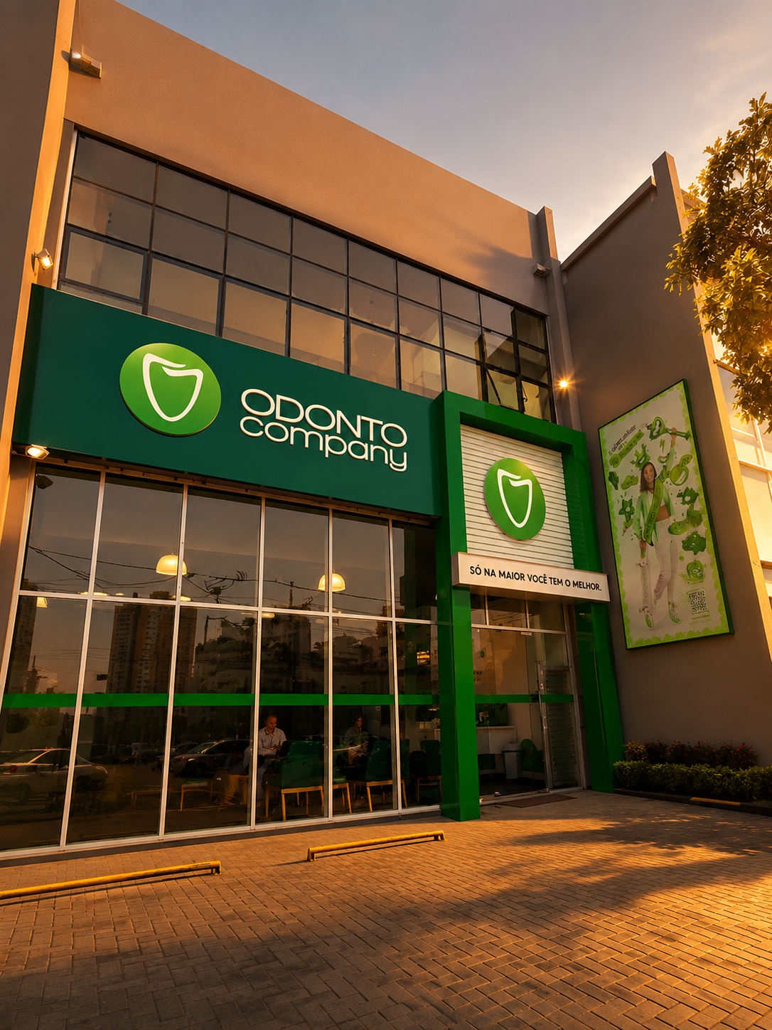 Fachada da OdontoCompany Diadema